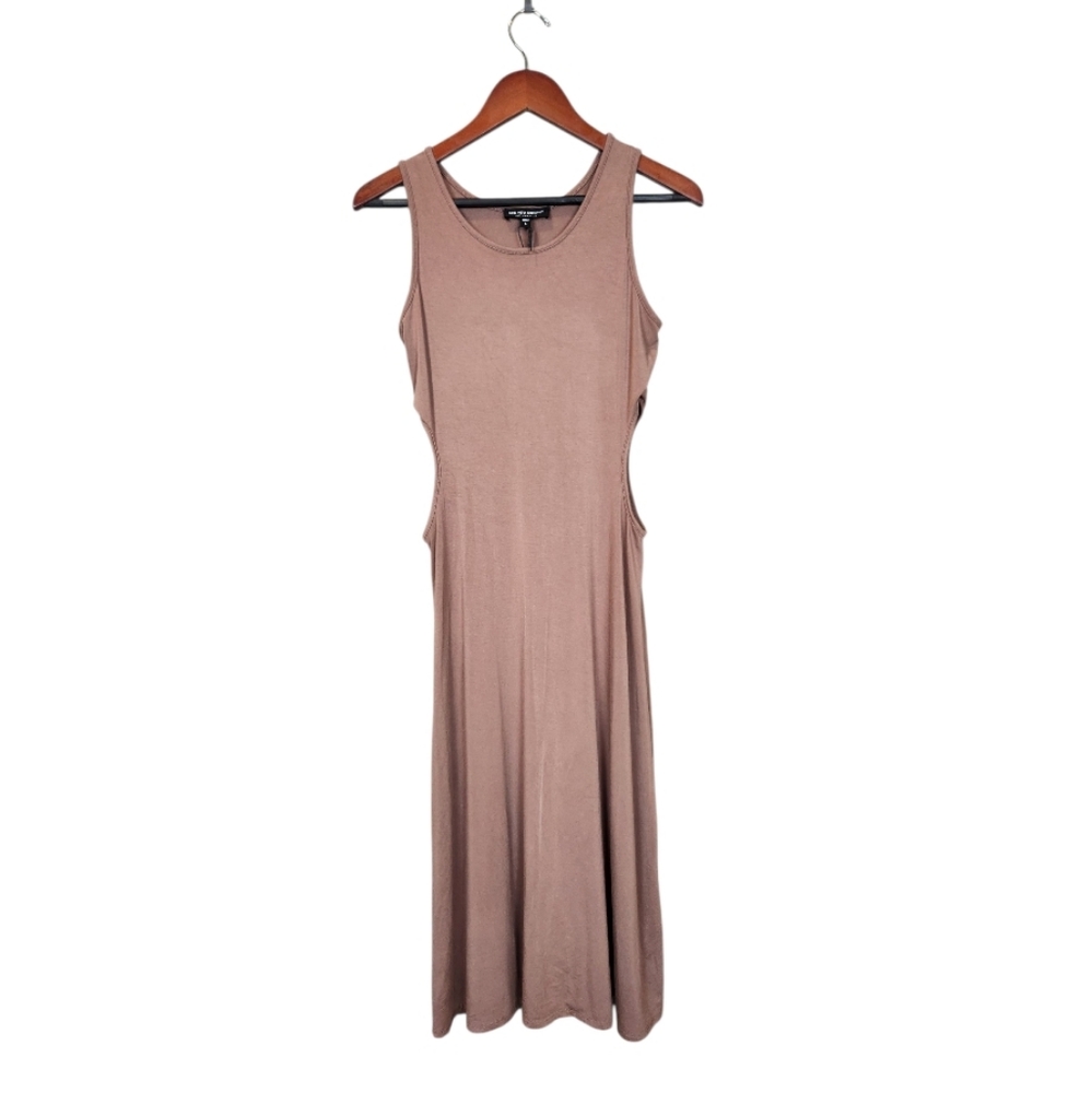 NWT See You Monday Chocolate Cutout‎ Midi Dress Size Large - Picture 2 of 9
